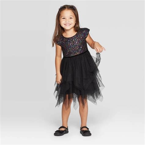 5t black dress